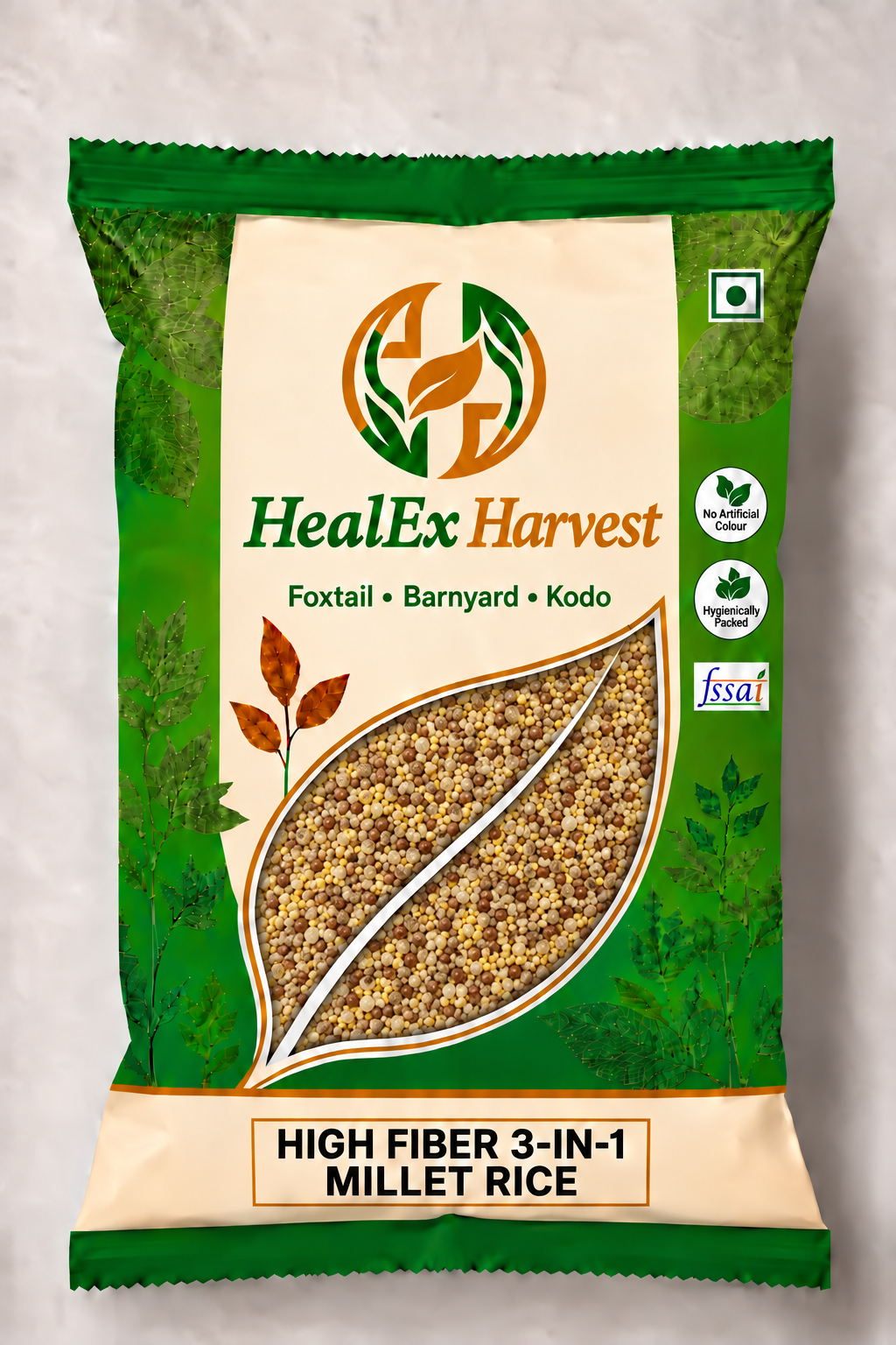 High Fiber 3-in-1 Millet Rice