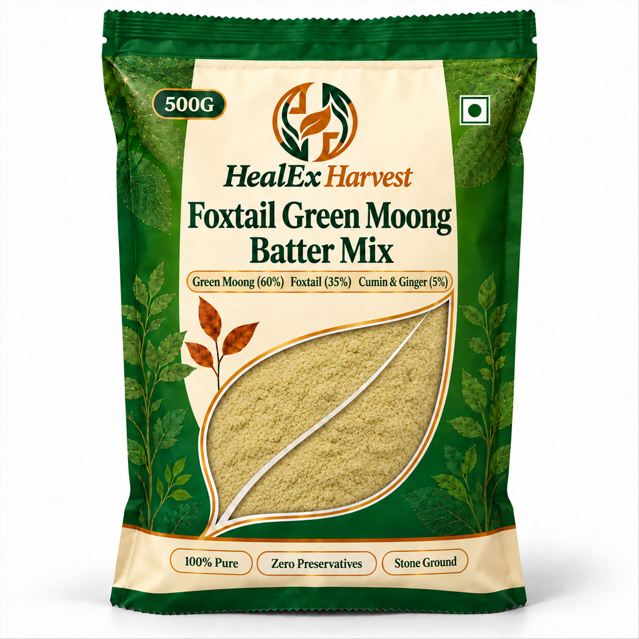 Foxtail Green Moong Batter Mix