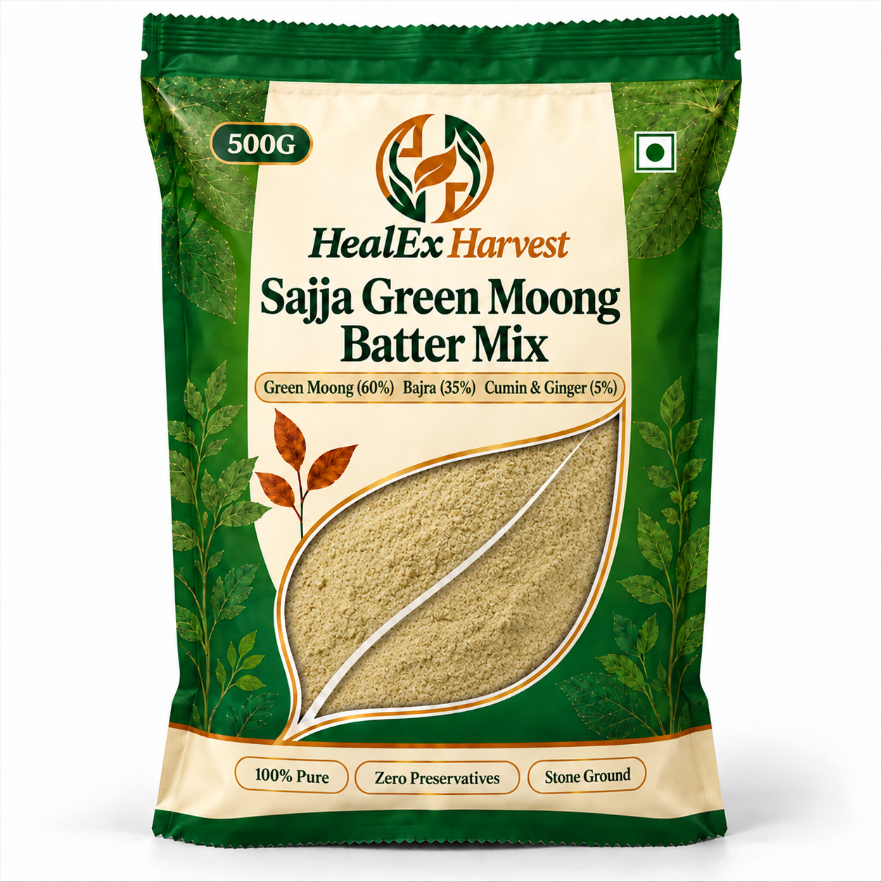 Sajja Green Moong Batter Mix