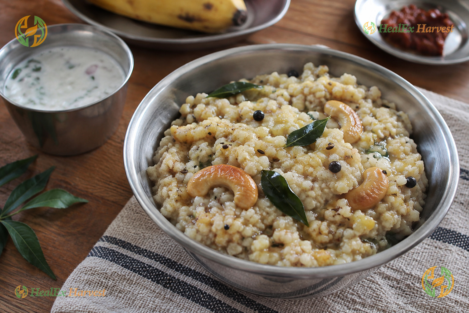 Browntop Millet Khara Pongal (Andu Korralu)