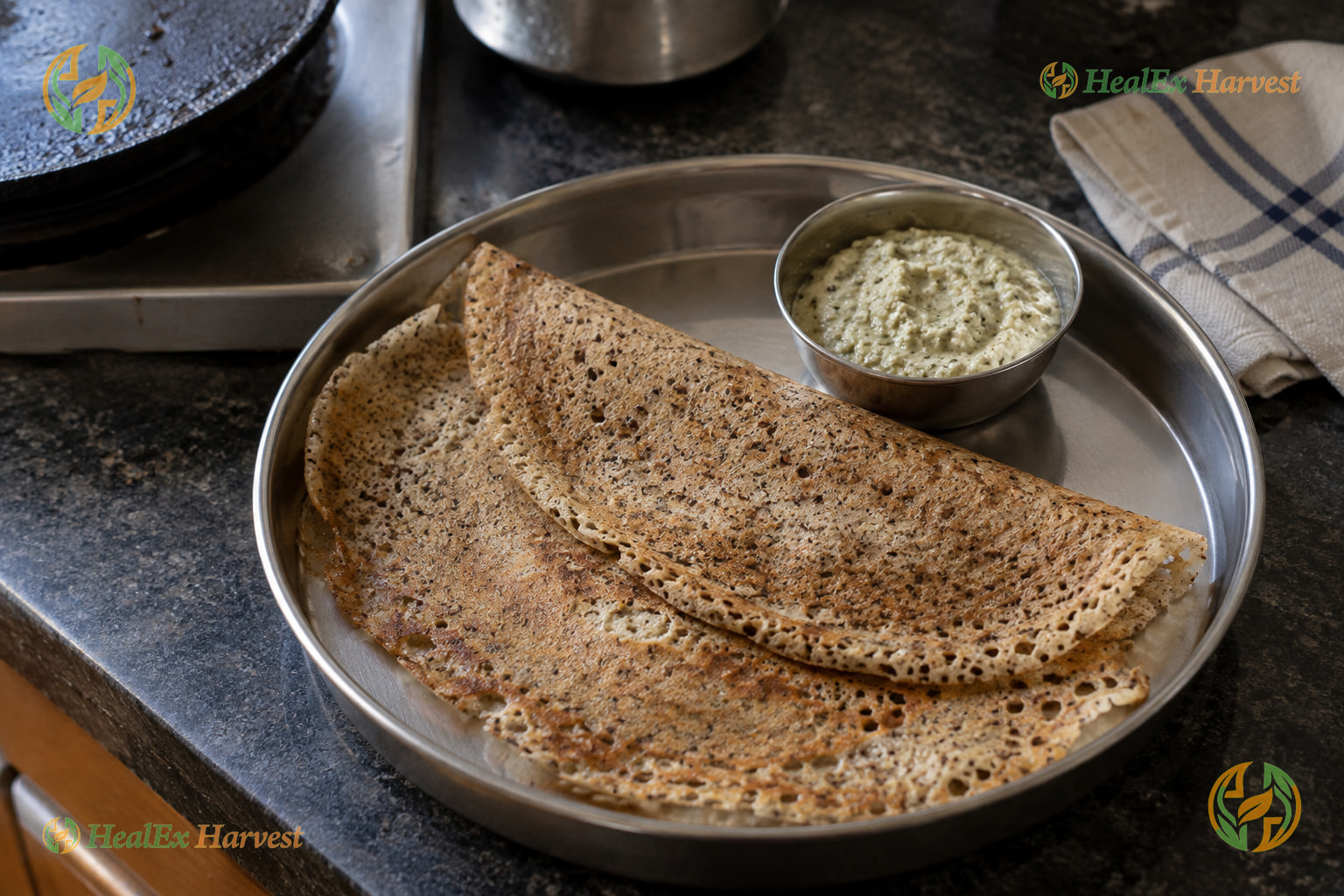 Browntop Millet Instant Dosa (Andu Korralu)