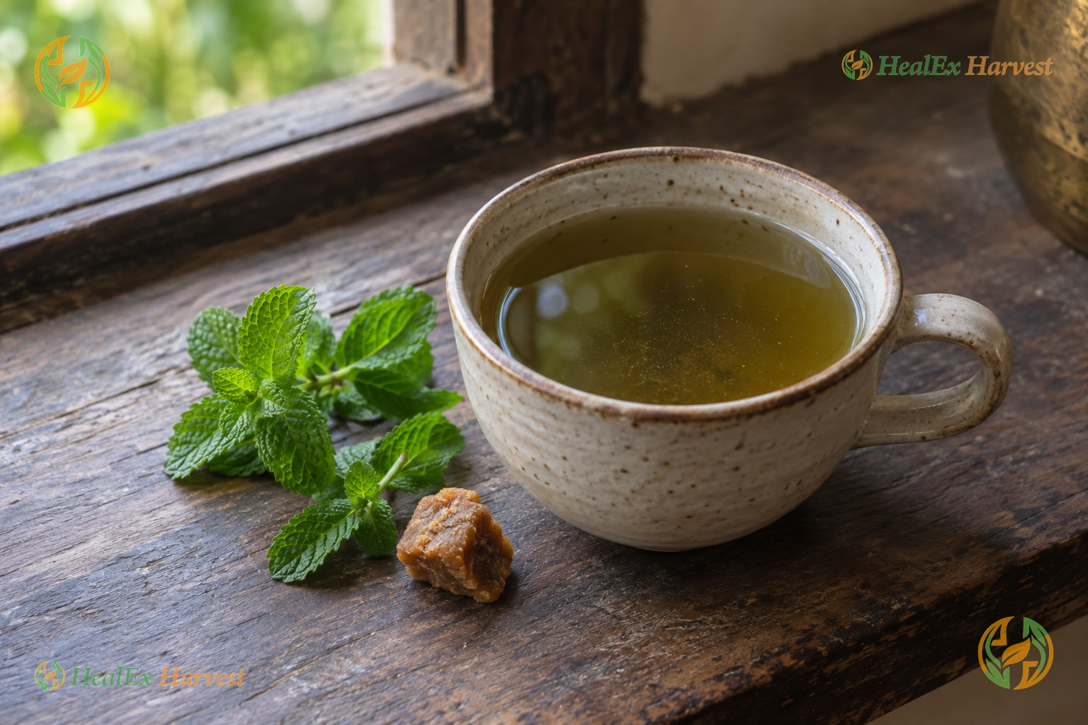 Mint Kashaya, the decoction Dr. Khadar Vali describes