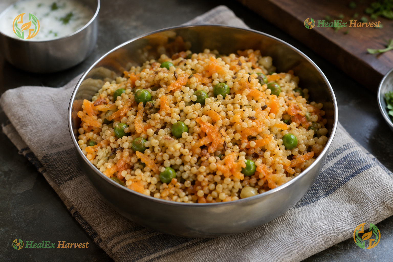 Kodo Millet Carrot Rice (Arikelu)
