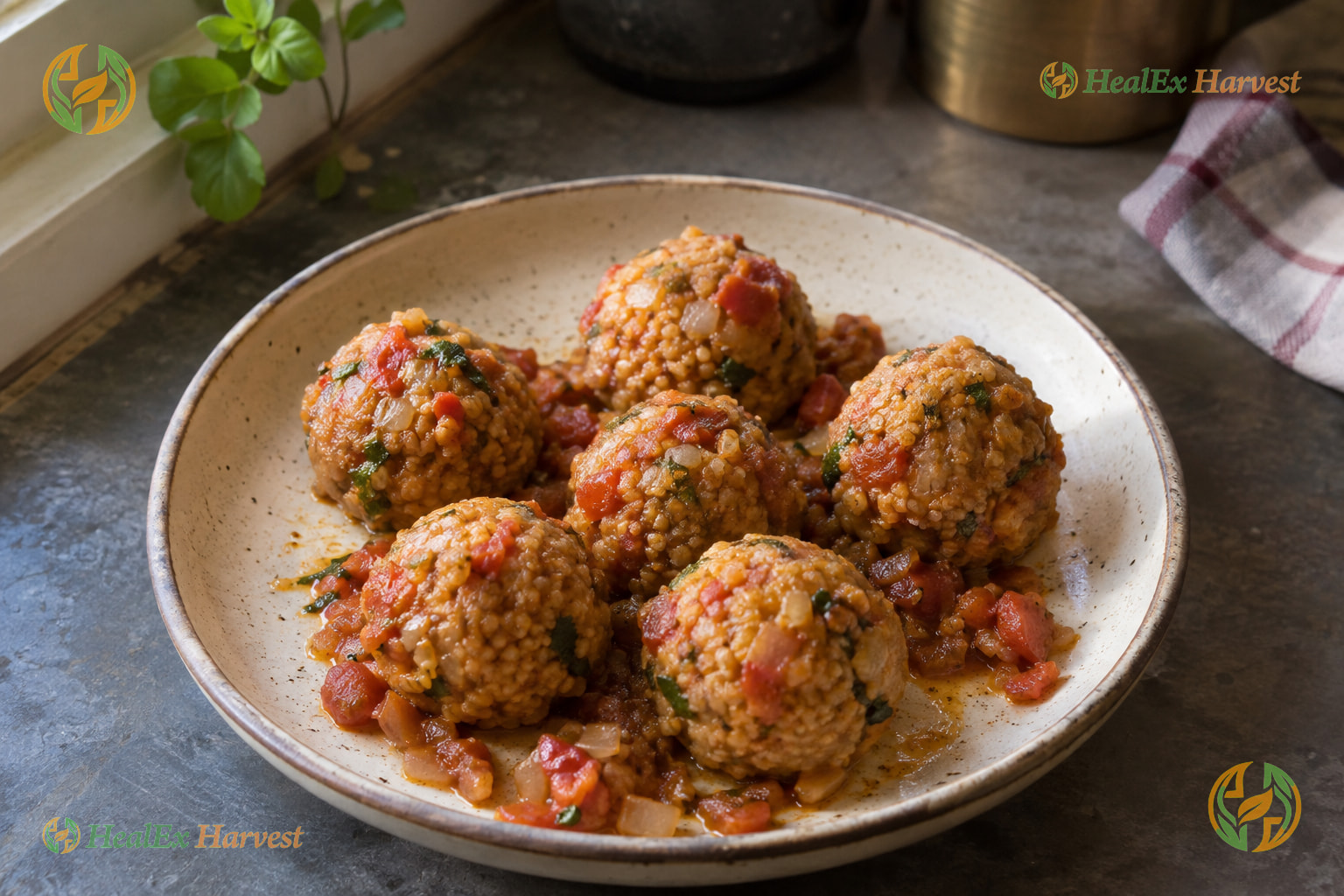 Kodo Millet Tomato Butter Balls (Arikelu)