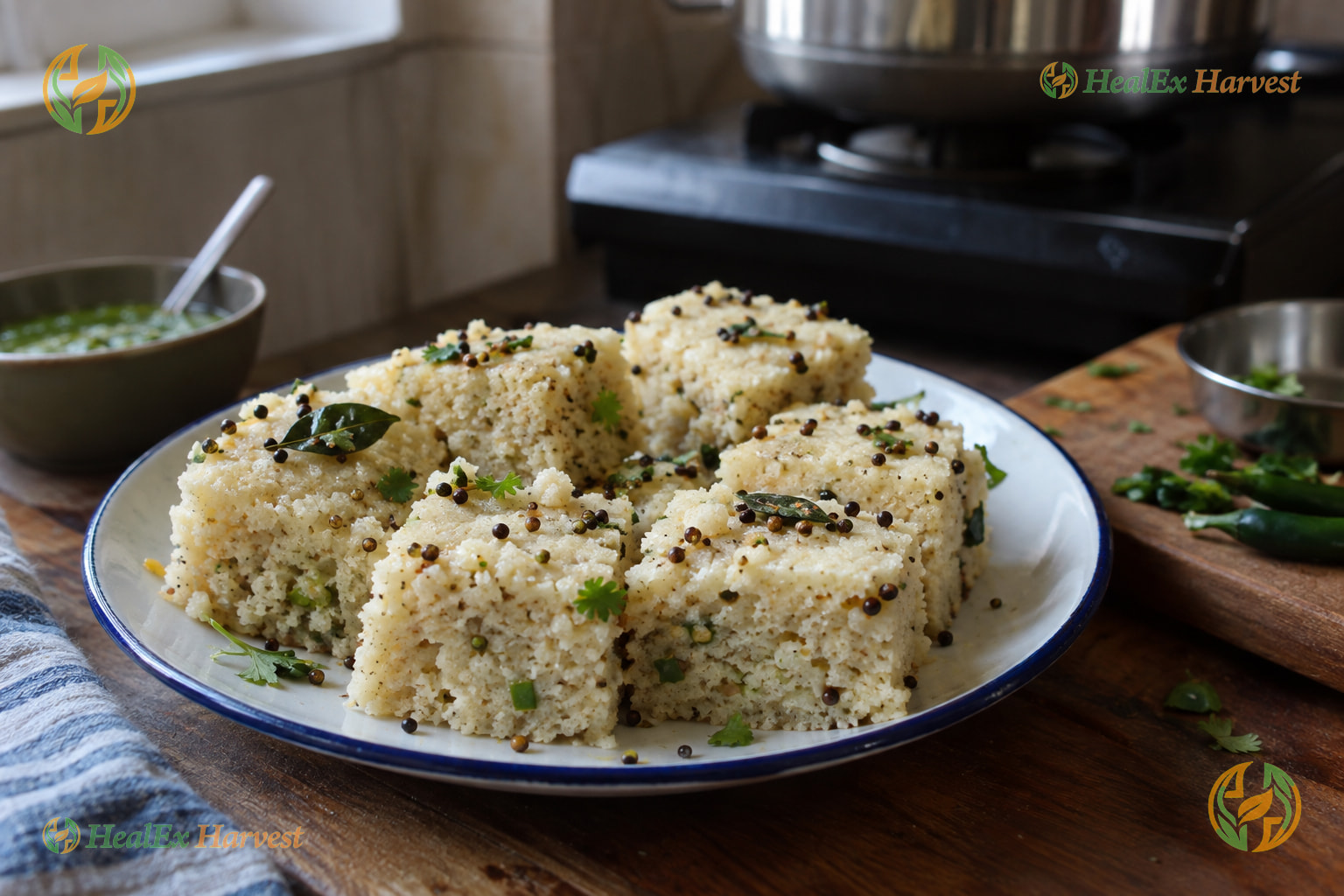 Barnyard Millet Dhokla (Oodalu)