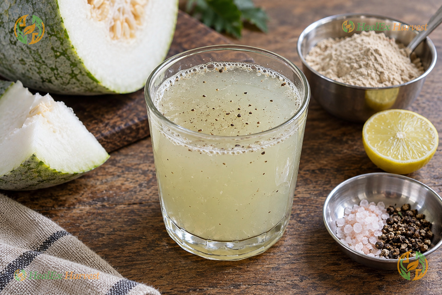 Ash Gourd Morning Alkaline Detox Juice (Boodida Gummadikaya)