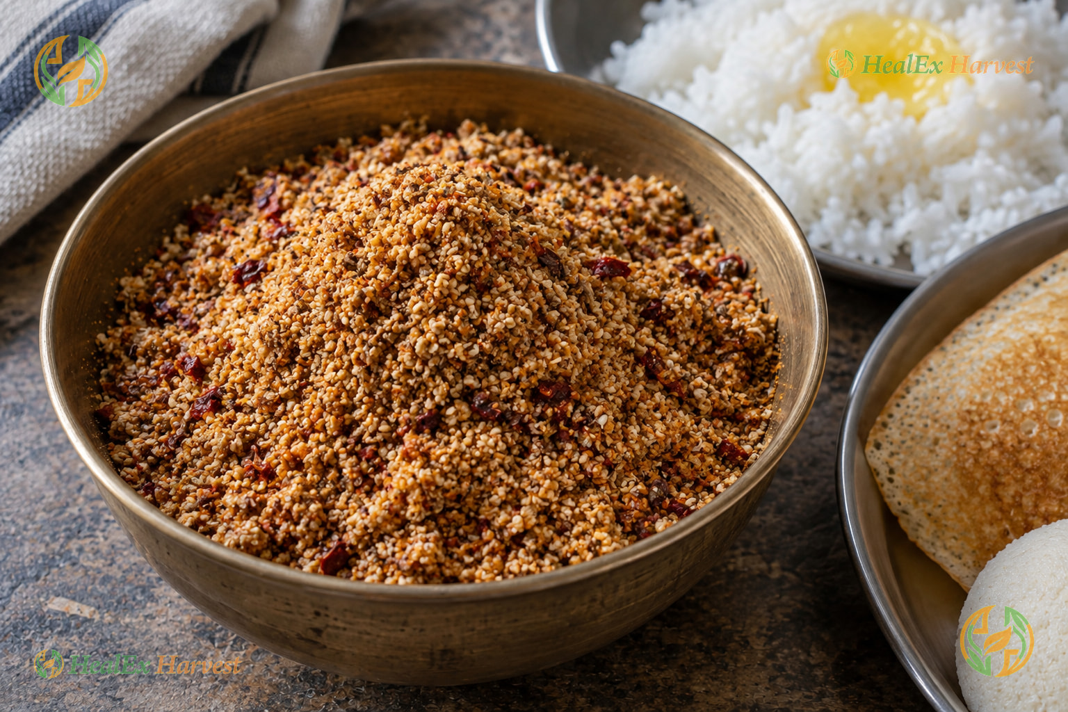 Authentic Andhra Nuvvula Karam Podi (Calcium-Rich Sesame Gunpowder)