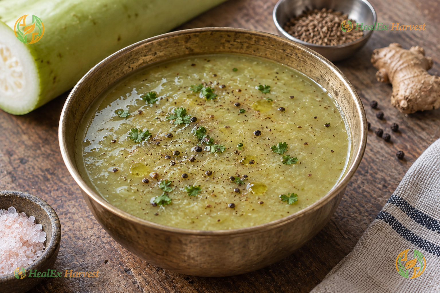Cooling Bottle Gourd Wellness Soup & Hydration Cooler (Sorakaya)